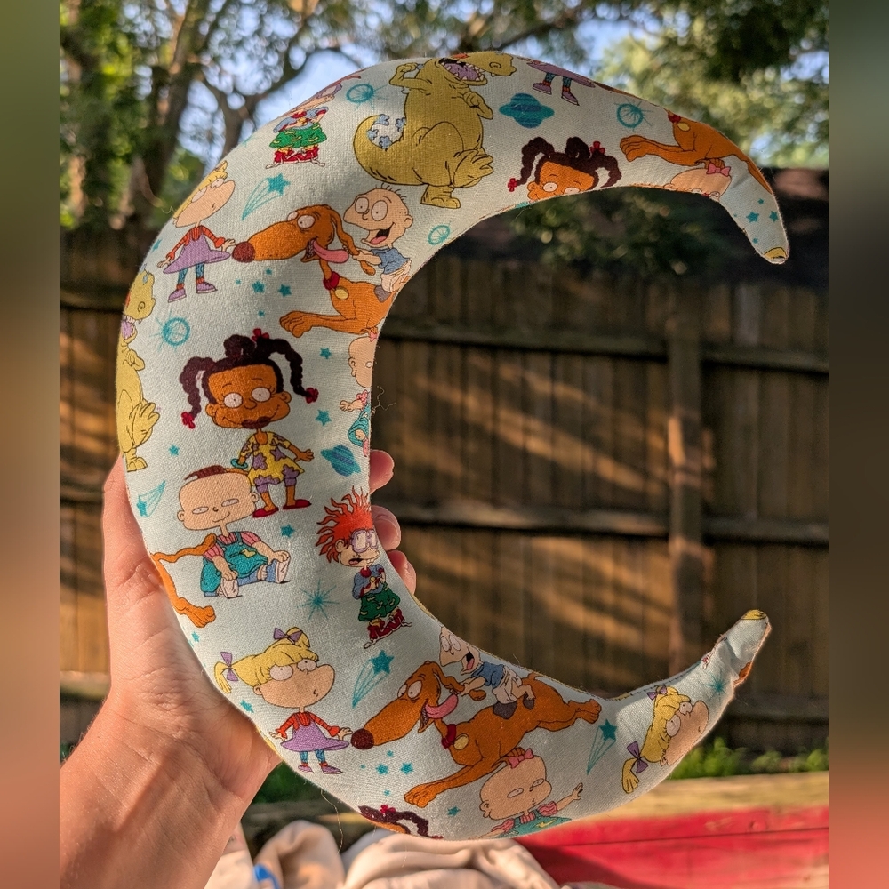 Cartoon Character Crescent Pillow